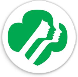 Female in green and white icon